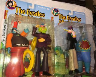 Mcfarlane The Beatles Yellow Submarine Sgt Peppers Lonely Heart Band George Paul