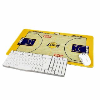 Nba Los Angeles Lakers Xxl Large Extended Gaming Keyboard Mouse Pad Mat