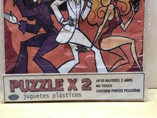 Vintage Charlie’s Angels Bootleg 5” X 5” Mexican Puzzle X 2 See Photos KD 3