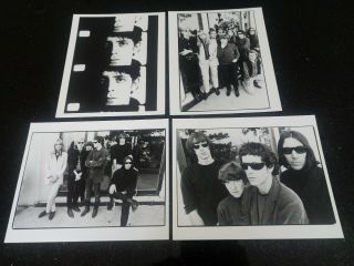 Velvet Underground Nico Warhol 4 10 X 8 Press Promo Photos Lou Reed