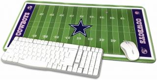 Nfl Dallas Cowboys Football Field Xxl Large Extended Mouse Pad
