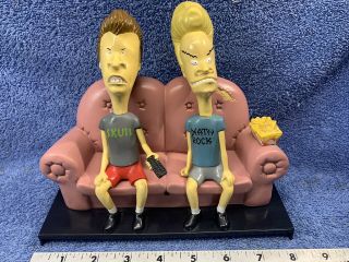 Vintage Mtv Talking Beavis And Butt - Head On Couch Auto Control Activated