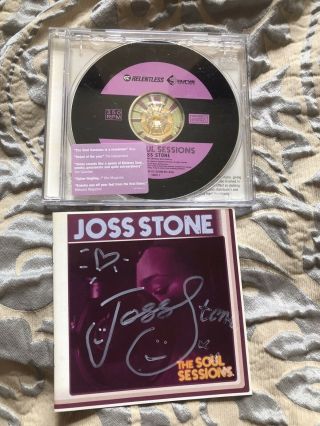 ‘the Soul Sessions’ Joss Stone Signed Cd