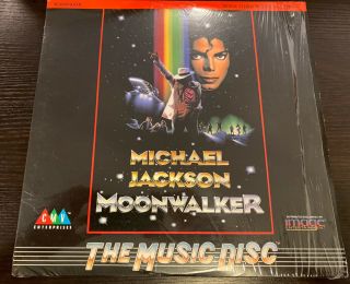 Michael Jackson " Moonwalker " Laserdisc 1988 Smooth Criminal -