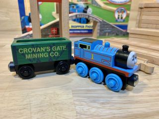 Thomas And Friends Wooden Railway Coal Hopper Figure 8 Complete Train Set 2