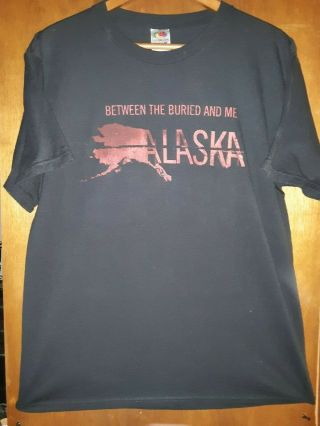 Between The Buried And Me - Alaska Lic Oop Rare Black T - Shirt - Large