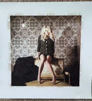 Britney Spears " Femme Fatale " Promo Poster,  Rare
