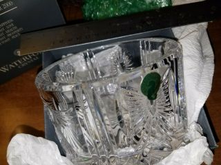 Waterford Crystal Millennium Champagne/wine Bottle Coaster/candy Dish