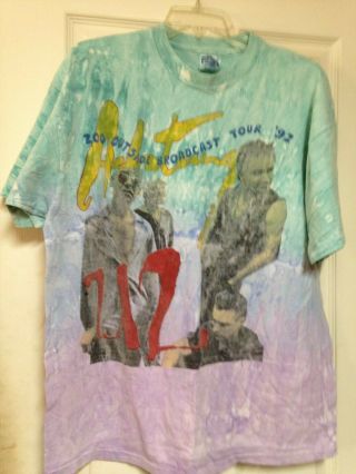 Vintage 1992 U2 Zoo Outside Broadcast Tour Tshirt Xl