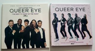 Queer Eye Netflix Fyc Emmy Dvd Complete Season 1 /season 2 & 3 - Episodes