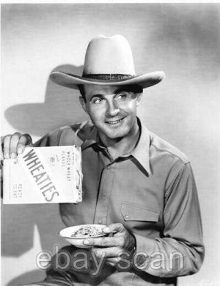 Ray Corrigan For Cereal Cowboy Western Star 8x10 Photo