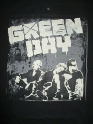 2010 Green Day Concert Tour (xl) T - Shirt Billy Armstrong
