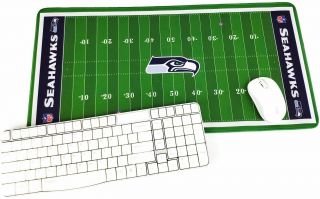 Nfl Seattle Seahawks Football Field Xxl Large Extended Mouse Pad