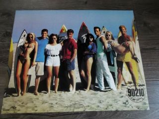 Vintage 1991 Beverly Hills 90210 Poster 16 " X 20 " From Closed Record/head Shop