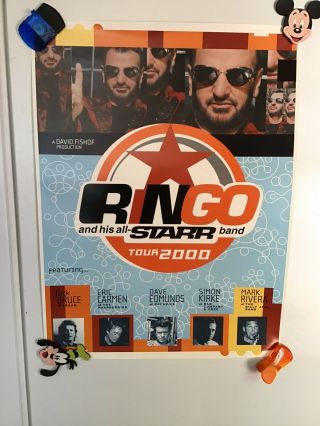 Ringo Starr And His All - Starr Band Tour 2000 Poster