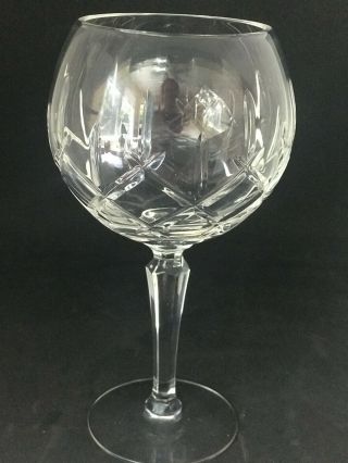 Gorham Lady Anne Red Wine Hock Cut Crystal Glass Stemware