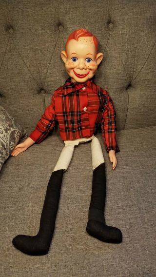 Vintage Howdy Doody Celebrity Ventriloquist Doll Star Of Howdy Doody Tv Show 30 "