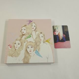 Red Velvet 1st Mini Album Ice Cream Cake Cd Booklet Wendy Photocard K - Pop Opened
