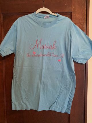 Rare Mariah Carey 2003 Charmbracelet Tour Shirt