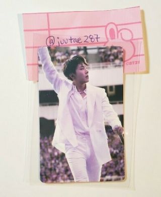Bts Love Your Self World Tour : Seoul Dvd Jhope Photocard