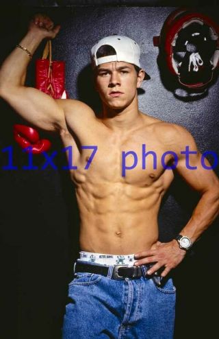 1701,  Marky Mark Wahlberg,  Barechested,  Shirtless,  Beefcake,  11x17 Poster Size Photo