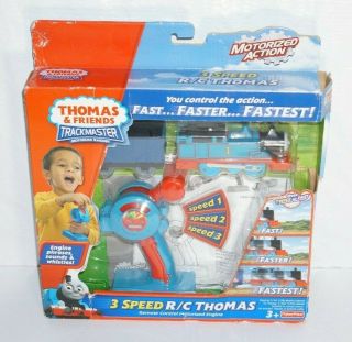 Thomas & Friends,  Trackmaster Motorized Railway 3 Speed R/c Thomas - W/box