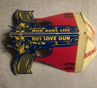Vintage Kiss Aucoin Love Gun 1977 Album Insert Rock Steady Casablanca