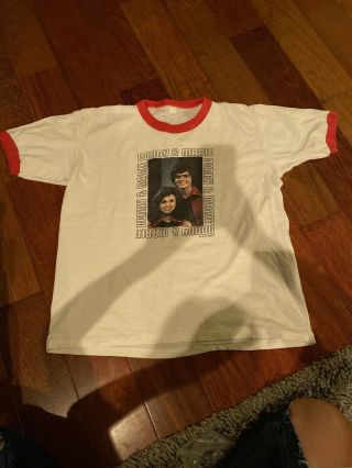 Vintage Donny And Marie Osmond Shirt