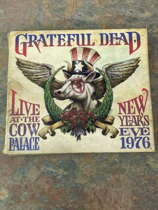 Grateful Dead 3 Cd Set Live At The Cow Palace 1976 Year 