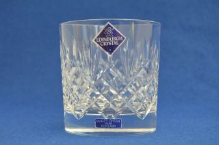 Edinburgh Cut Crystal Whisky Glass - Old Fashioned - More Available