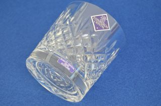 Edinburgh Cut Crystal Whisky Glass - Old Fashioned - More available 2