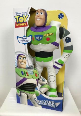 Disney Pixar Toy Story Buzz Lightyear Large 40cm Talking Plush Doll Collectable