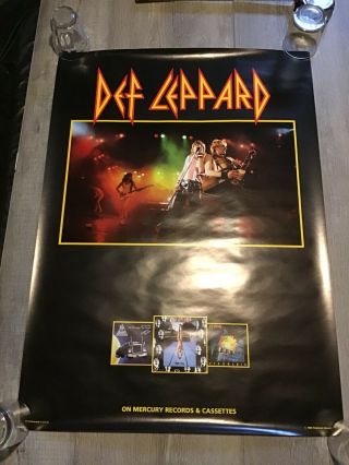 Def Leppard Pyromania High ‘n’ Dry Promo Poster