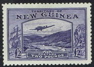 Guinea 1935 Bulolo Airmail 2 Pounds