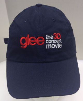 Era Glee 3d Concert Movie Tv Show Hat Cap Blue Strap Back Men 