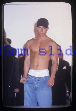 6420,  Marky Mark Wahlberg,  Barechested,  Shirtless,  Or 35mm Transparency/slide