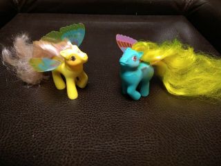 My Little Pony Vintage G1 Summer Wing Buzzer And Flitter 1988