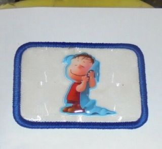 Vintage Cartoon Peanuts Charlie Brown Puffy Prism Sticker Patch Scrapbook Linus