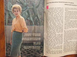 July 8,  1961 Tv Guide (pat Donahue/mary Foskett/judith Braun/herschel Bernardi