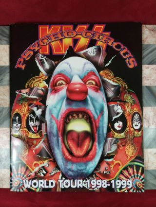 Kiss Psycho - Circus World Tour 1998 - 1999 Poster Book