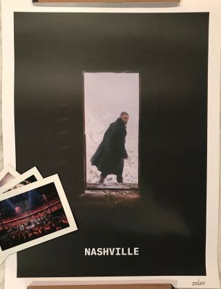 Justin Timberlake Concert Poster - Man Of The Woods Tour,  Nashville