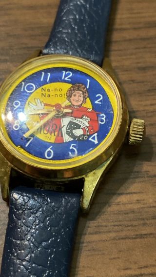 Rare Vintage Mork And Mindy Mork From Ork Watch Nm Robin Williams