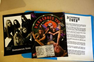 Dangerous Toys Album Cover Design Kit For The Band 1 Of A Kind