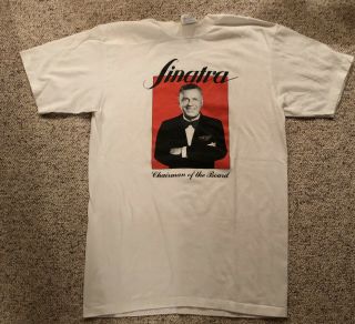 Vintage 1980s Frank Sinatra Chairman Of The Board T - Shirt