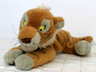 Vtg 1990s Disney Jungle Book Shere Khan Cub Plush Stuffed Animal Floppy 12 "