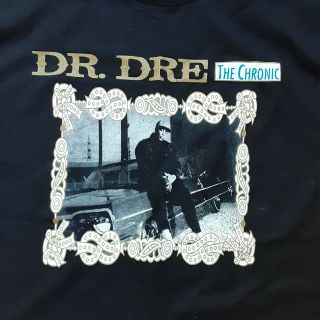 Vintage Dr.  Dre - The Chronic T - Shirt Death Row Records Black