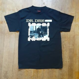 VINTAGE Dr.  Dre - The Chronic T - Shirt Death Row Records Black 2