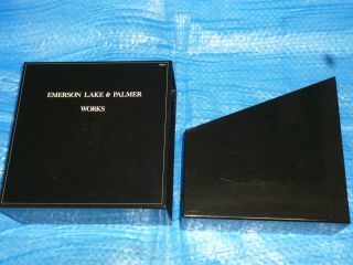 Emerson Lake & Palmer Empty Promo Box Japan For Mini Lp Cd (box Only) Elp
