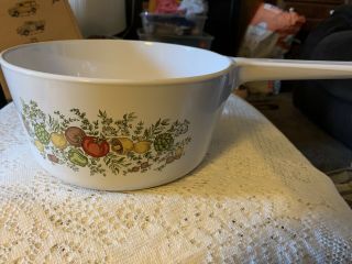 Vtg Corning Ware Range Toppers Spice Of Life N - 2 1/2 - B With Aluminum Base