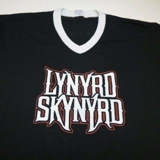 Lynyrd Skynyrd Farewell Concert Tour Tee T Shirt Sz Xl Ronnie & Johnny Van Zant